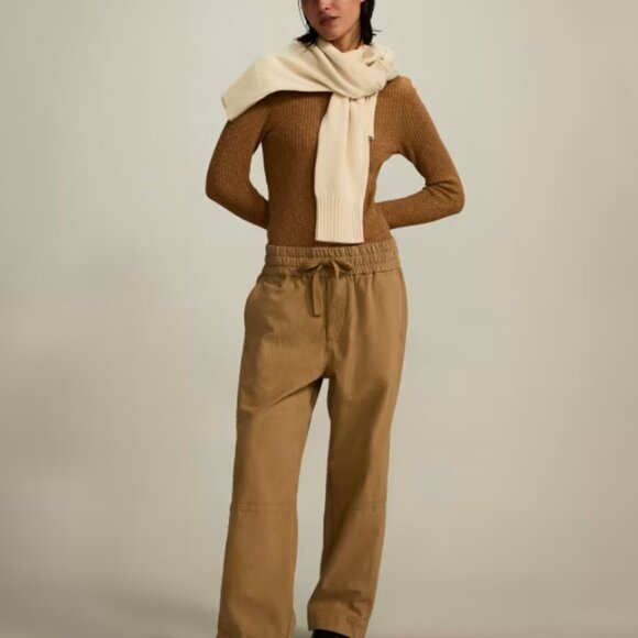 NEW WITH TAGS Everlane Canvas Organic Cotton Pull-On Pants with Pockets - Picture 11 of 12